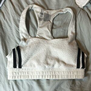 Pink Victoria secret fuzzy spots bra